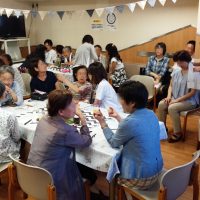 昭和大学病院　神経内科×医療法人社団鳳優会　主催「もの忘れカフェ」にてボランティアマッサージ